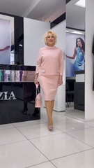 [S-5XL] Costum din două piese de înaltă calitate, confortabil și la modă cu fustă