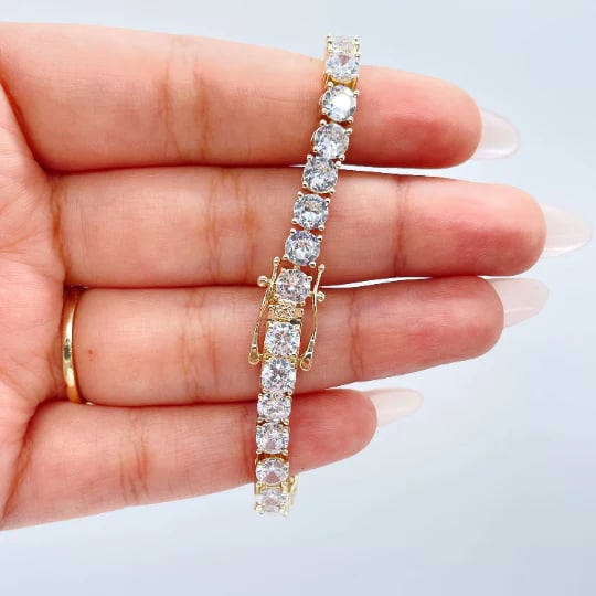 🔥 Brățară Moissanite strălucitoare